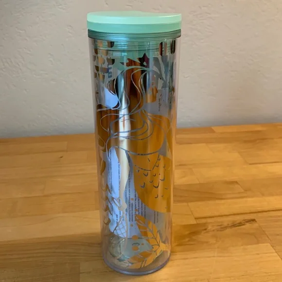 Starbucks | Kitchen | Starbucks Siren Mermaid Scale Acrylic Cold Cup Tumbler  New | Poshmark